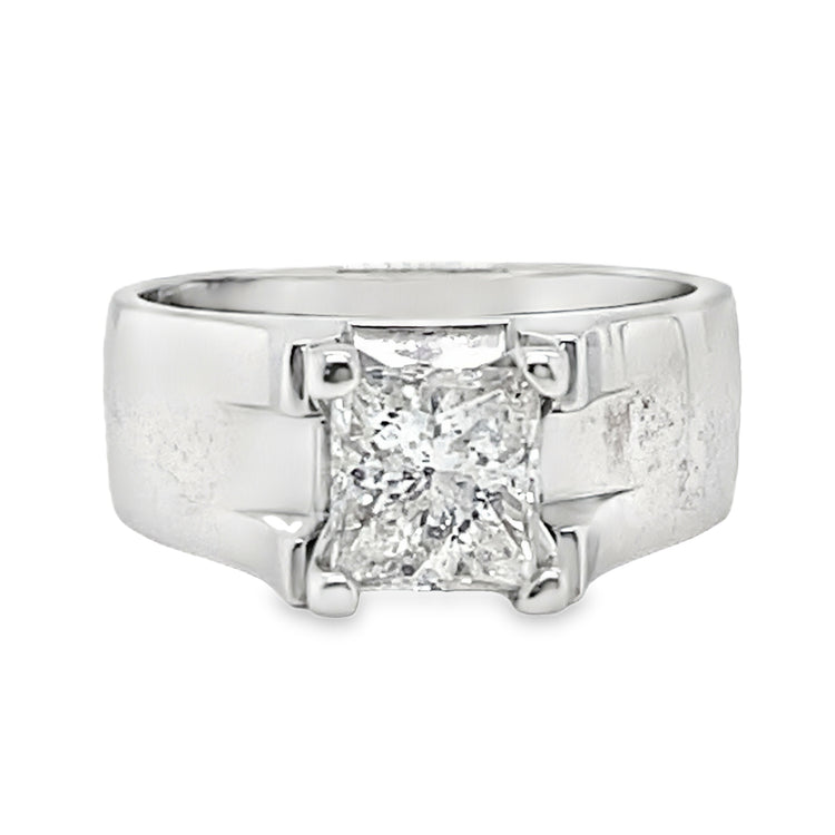 1.55TCW Diamond Solitaire Ring