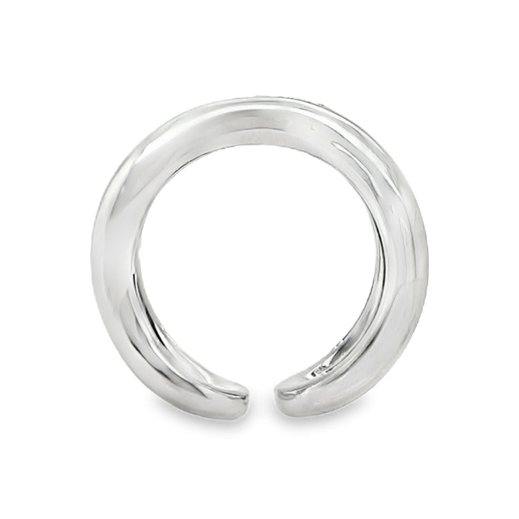 Wide Negative Space Ring by Antonini Milano