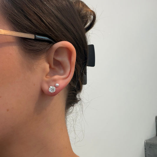 1.00TCW Diamond Studs