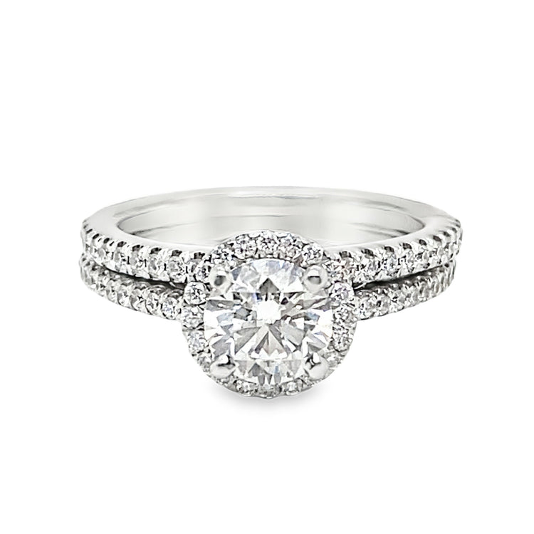 1.63TCW Wedding Set