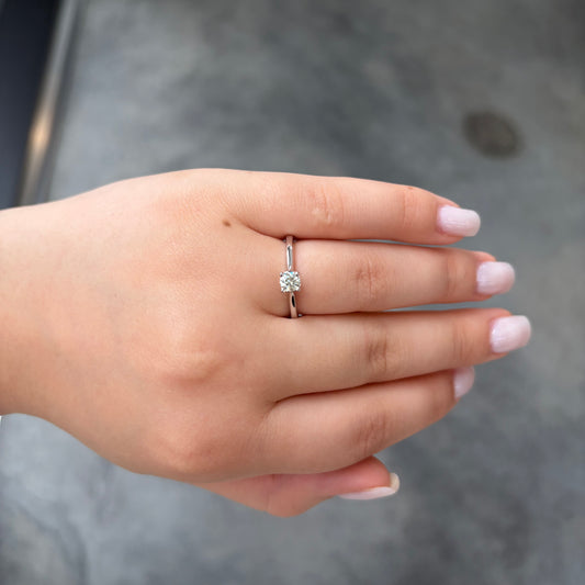 .33TCW Solitaire Diamond Ring by Noam Carver