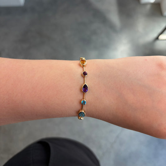 Multi Gemstone Bracelet by Effy