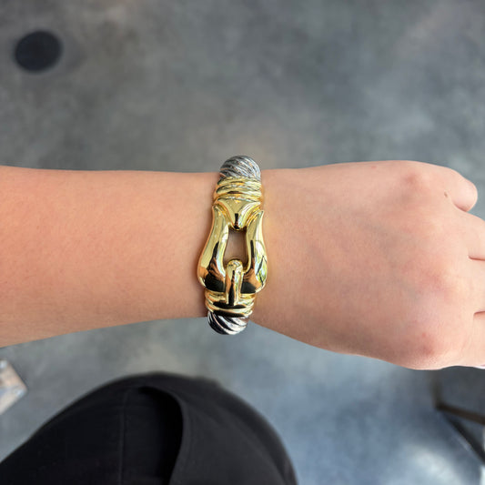 Buckle Bangle by David Yurman