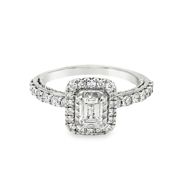 Halo Diamond Ring