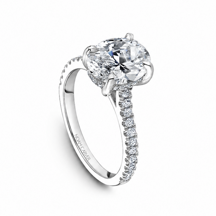 1.81TCW Platinum Diamond Ring by Noam Carver