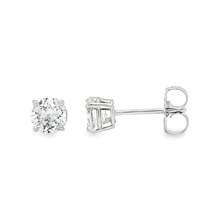 .76TCW Diamond Studs