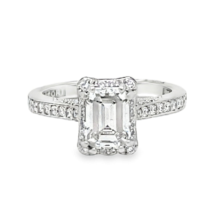 Platinum Diamond Ring by Tacori