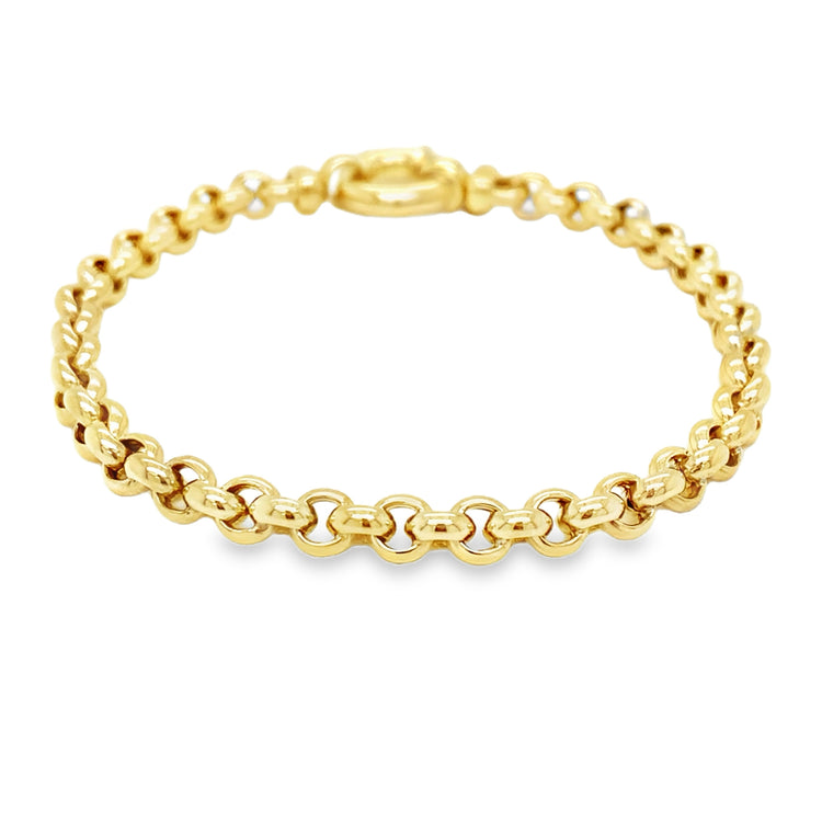 7.5 Inch Rolo Bracelet