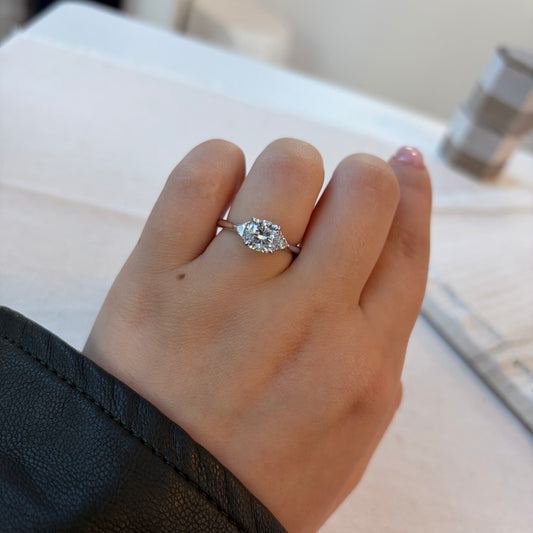 1.90TCW Lab Grown Diamond Ring
