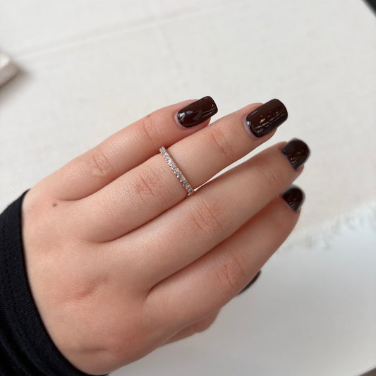 .25TCW Rose Gold Diamond Band