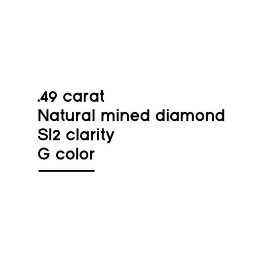 .49CT Princess Cut Diamond