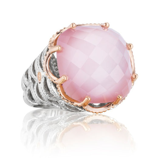 Rose Quartz Ring by Tacori