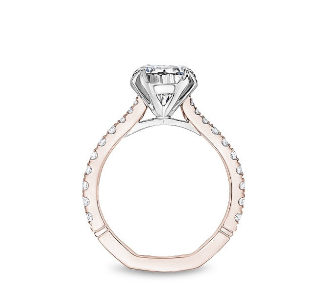 Diamond Wedding Set by Noam Carver