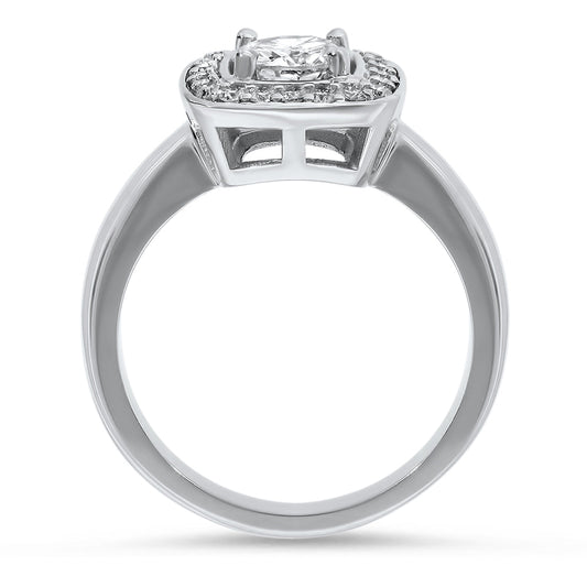 Halo Diamond Ring