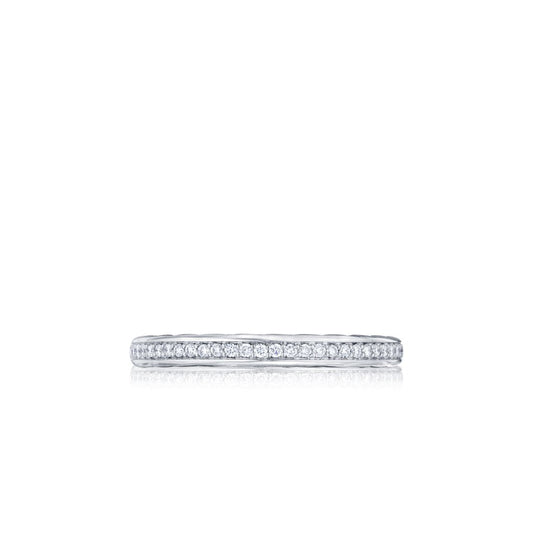 Crescent Wedding Band