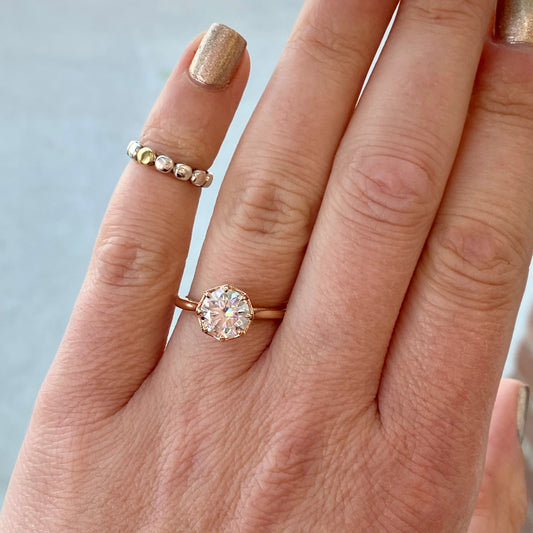 Moissanite Simply Tacori Ring