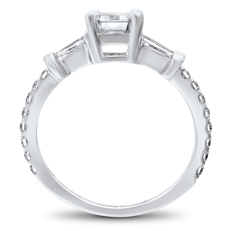 Emerald Cut Diamond Ring