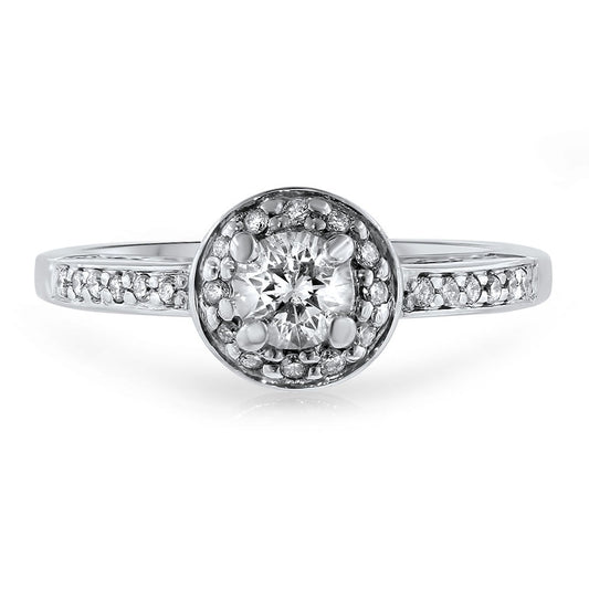 Diamond Halo Ring