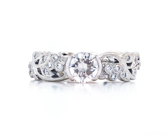 Antique Style Bezel Diamond Ring