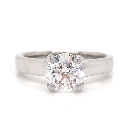 Platinum Diamond Solitaire