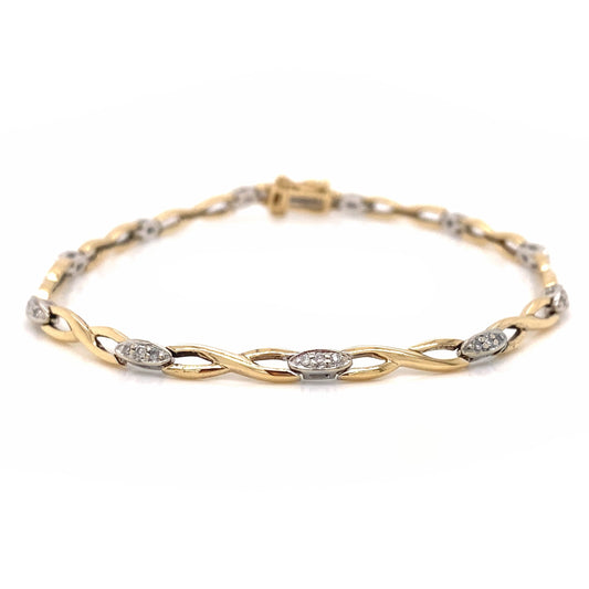 Infinity Diamond Bracelet