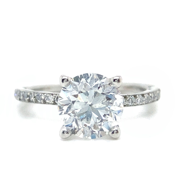 Sculpted Crescent Diamond Ring by Tacori