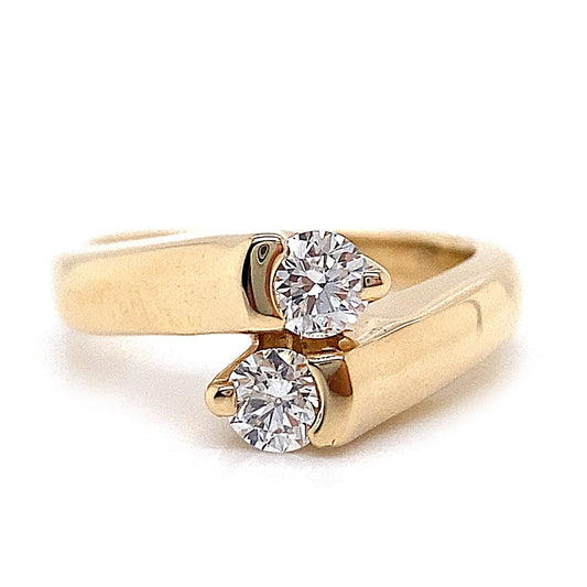 Two Stone Diamond Ring