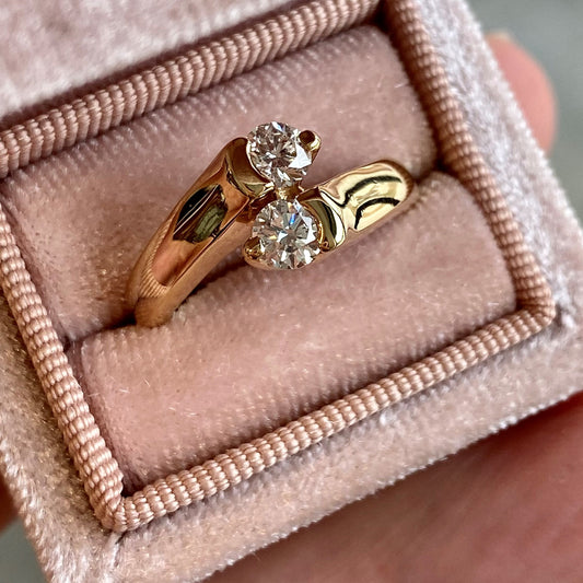 Two Stone Diamond Ring