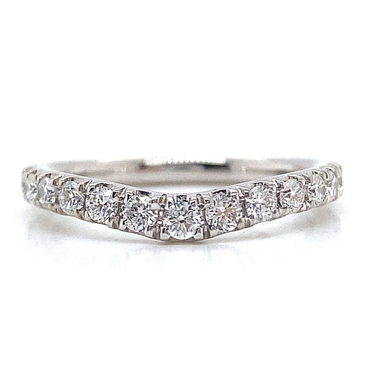 Curved Diamond Band