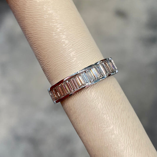 Baguette Diamond Band