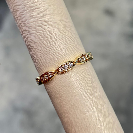 Stacking Diamond Band